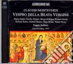 Claudio Monteverdi - Vespro Della Beata Vergine (2 Cd) cd