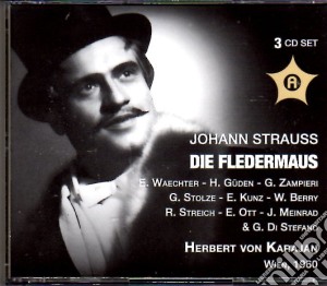 Johann Strauss - Die Fledermaus (3 Cd) cd musicale di Strauss