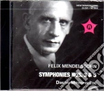 Felix Mendelssohn - Sym. 2-5 cd