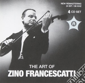Zino Francescatti - The Art Of Bach-Beethoven-Johannes Brahms (4 Cd) cd musicale di Zino Francescatti