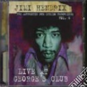 Jimi Hendrix - Live At George's Club, Ppx Recordings 4 cd musicale di Jimi Hendrix
