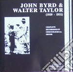 John Byrd & Walter Taylor - 1929-1931 cd