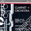 Clarinet & Orchestra: Hindemith, Busoni, Weber cd