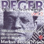 Max Reger - Das Klavierwerk Vol.2 cd