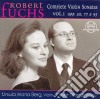 Robert Fuchs - Complete Violin Sonatas 1 cd