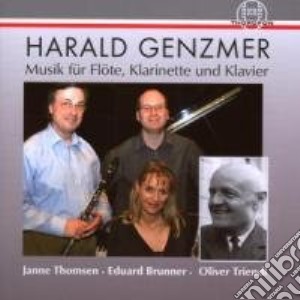 Harald Genzmer - Musik Fuer Floete, Klarinette Und Klavier cd musicale di Genzmer, H.
