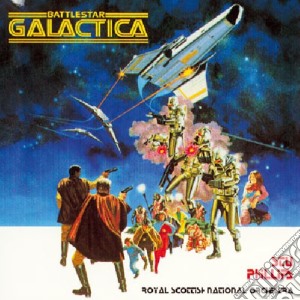 Battlestar Galactica cd musicale di Stu Phillips