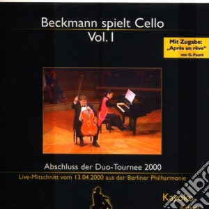Thomas Beckmann: Spielt Cello Vol 1 cd musicale di Beckmann Thomas