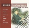 Ferruccio Busoni - Piano Transcriptions cd