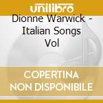 Dionne Warwick - Italian Songs Vol cd