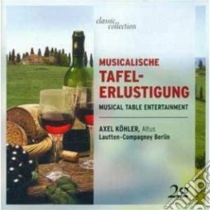 Reusner / Zangius / Brade - Musicalische Tafel-Erlustigung: Musical Table Entertainment (2 Cd) cd musicale di Capriccio