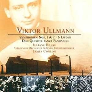 Viktor Ullmann - Symphonies 1&2 cd musicale di Viktor Ullmann