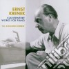Ernst Krenek - Works For Piano cd