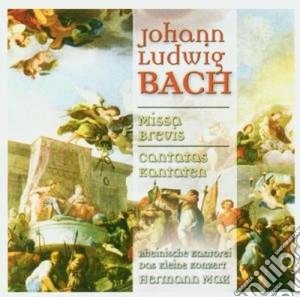 Johann Ludwig Bach - Missa Brevis, Cantatas cd musicale di Johann Sebastian Bach