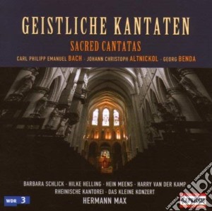 Sacred Cantatas: Altnickol, C.P.E. Bach, Benda cd musicale di Capriccio