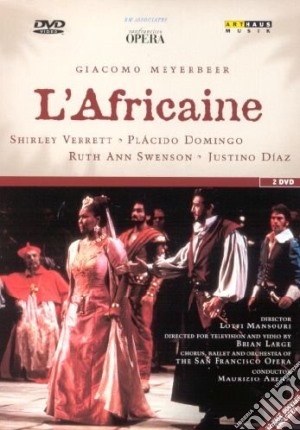(Music Dvd) Giacomo Meyerbeer - L'Africaine (2 Dvd) cd musicale di Brian Large, Lofti Mansouri