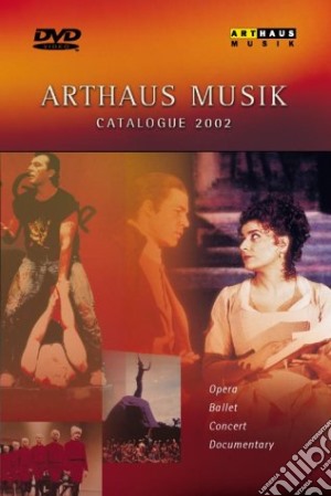(Music Dvd) Dimostrativo Arthaus - Catalogo Dvd 2002 100 Pagine Del Catalogo cd musicale