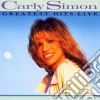 Carly Simon - Greatest Hits Live cd musicale di Carly Simon