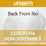 Back From Rio cd musicale di MCGUINN ROGER