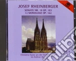 Joseph Gabriel Rheinberger - Sonata Per Organo N.19 Op 193 cd