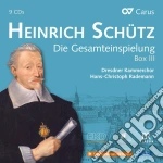 Heinrich Schutz - Complete Recording Box III (9 Cd) cd