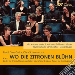 Wo die Zitronen Bluhn: Lieder Bearbeitet Fur Chor Und Klavier cd musicale