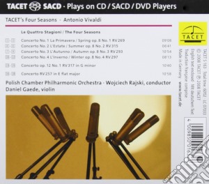 Polnische Kammerphilharmonie - Daniel Ga - Tacets Four Seasons (Sacd) cd musicale di Polnische Kammerphilharmonie