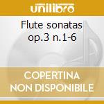 Flute sonatas op.3 n.1-6 cd musicale di Platti giovanni bene