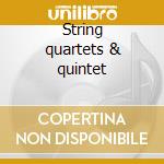 String quartets & quintet cd