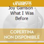 Joy Garrison - What I Was Before cd musicale di Joy Garrison