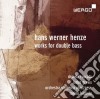 Hans Werner Henze - Works For Double Bass cd