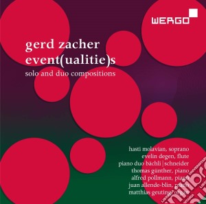 Gerd Zacher - Event(Ualitie)s, Solo And Duo Compositions (2 Cd) cd musicale