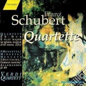 Franz Schubert - Quartette cd musicale di Franz Franz Schubert