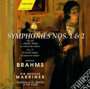 Johannes Brahms - Symphony No.1 & 2 cd musicale di Brahms Johannes