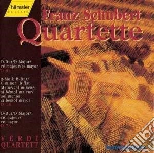 Franz Schubert - Quartette D94 / D18 cd musicale di Franz Franz Schubert