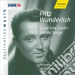 Fritz Wunderlich: Geistliche Lieder (Sacred Songs) - Historical Recordings 1956-1958 cd