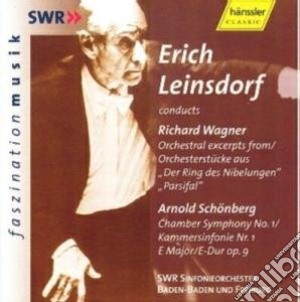 Richard Wagner / Arnold Schonberg - Erich Leinsdorf: Conducts Richard Wagner, Arnold Schonberg cd musicale di Erich Leinsdorf