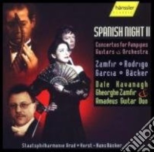 Spanish Night 2: Concertos For Panpipes Guitars And Orchestra cd musicale di Spanish Night 2