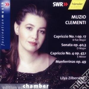 Muzio Clementi - Capriccio Nr.1+4, Sonate Op.40,3 cd musicale di Muzio Clementi