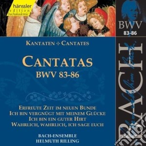 Johann Sebastian Bach - Cantatas Bwv 83-86 cd musicale di Bach Johann Sebastian