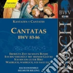 Johann Sebastian Bach - Cantatas Bwv 83-86 cd