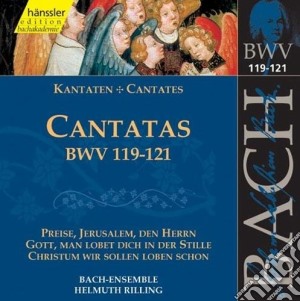 Johann Sebastian Bach - Cantatas Bwv 119-121, Vol.38 cd musicale di Bach Johann Sebastian