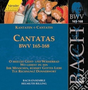 Johann Sebastian Bach - Cantatas Bwv 165-168 cd musicale di Bach Johann Sebastian