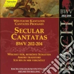 Johann Sebastian Bach - Cantate Profane cd