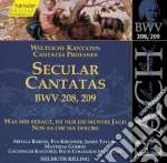 Johann Sebastian Bach - Cantate Profane Bwv 208 E 209 cd