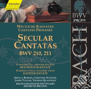 Johann Sebastian Bach - Cantate Profane Bwv 210 E 211 cd musicale di Bach Johann Sebastian