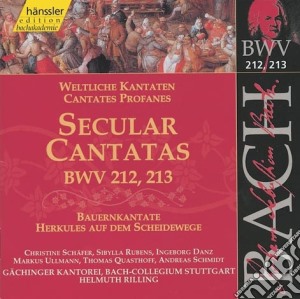 Johann Sebastian Bach - Cantate Profane Bwv 212 E 213 cd musicale di Bach Johann Sebastian