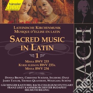 Johann Sebastian Bach - Opere Sacre In Latino (integrale) , Vol.1 cd musicale di Bach Johann Sebastian