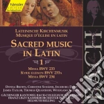 Johann Sebastian Bach - Opere Sacre In Latino (integrale) , Vol.1 cd