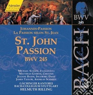 Johann Sebastian Bach - Passione Secondo Giovanni Bwv 245 (2 Cd) cd musicale di Bach J.S.